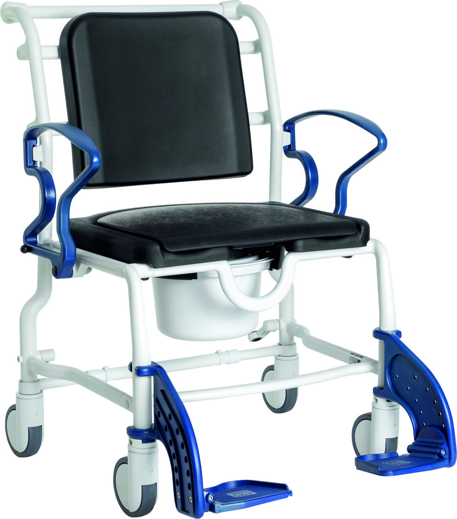 Dallas bariatric shower commode chair