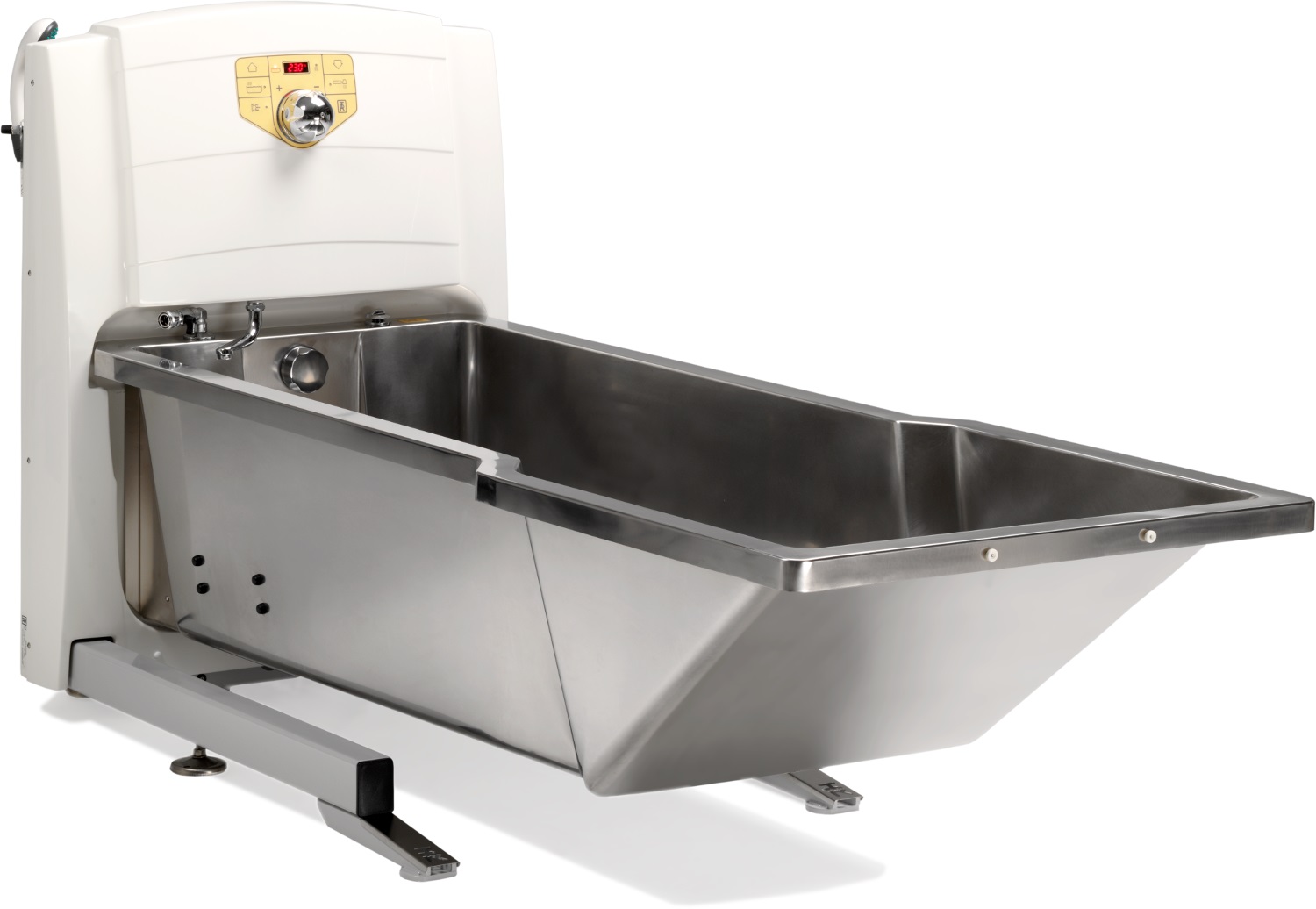 TR-900 Stainless Steel Height-Adjustable Bathtub
